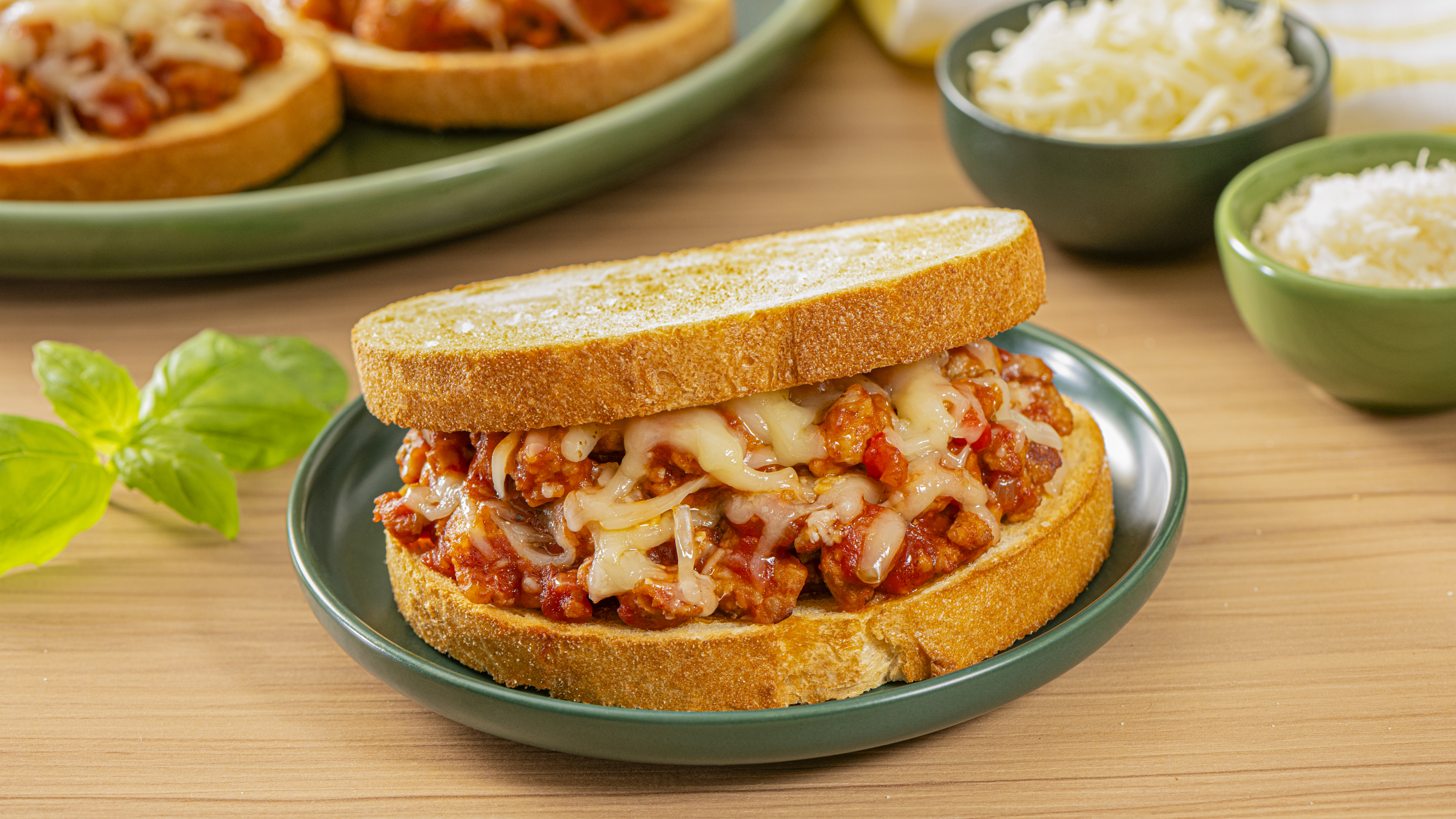 Sausage Sloppy Joe Melts