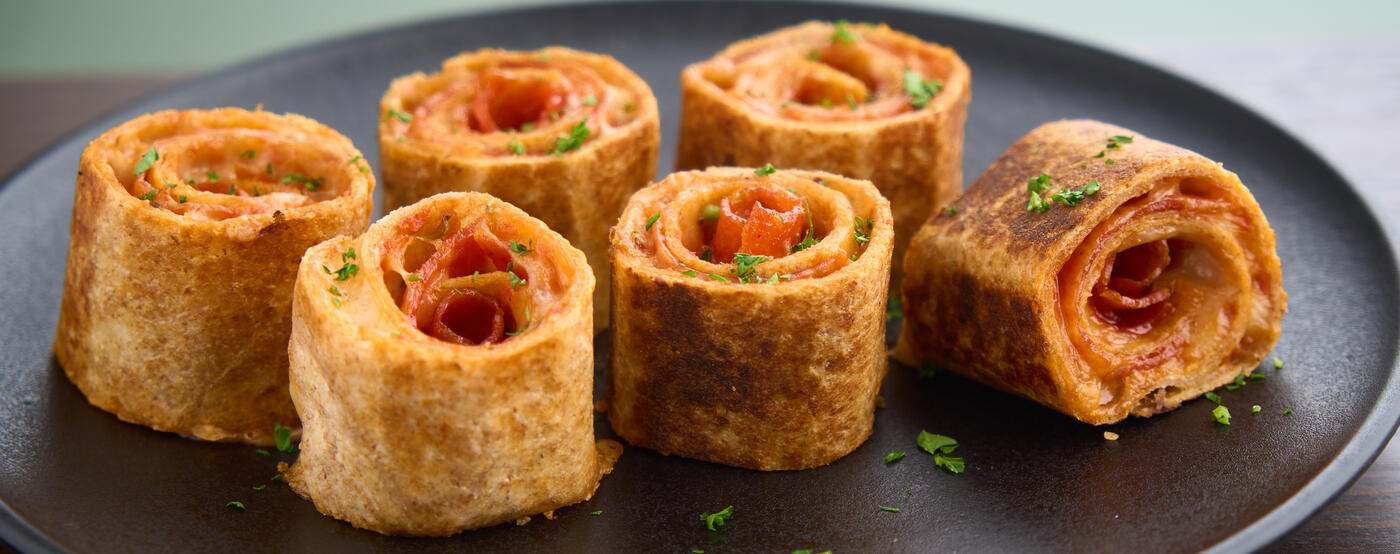 Pizza Tortilla Roll-Ups